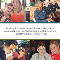 Participation House Service Card brochure